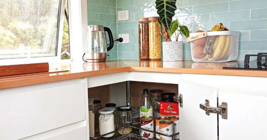 lazy Susan for kitchen organization