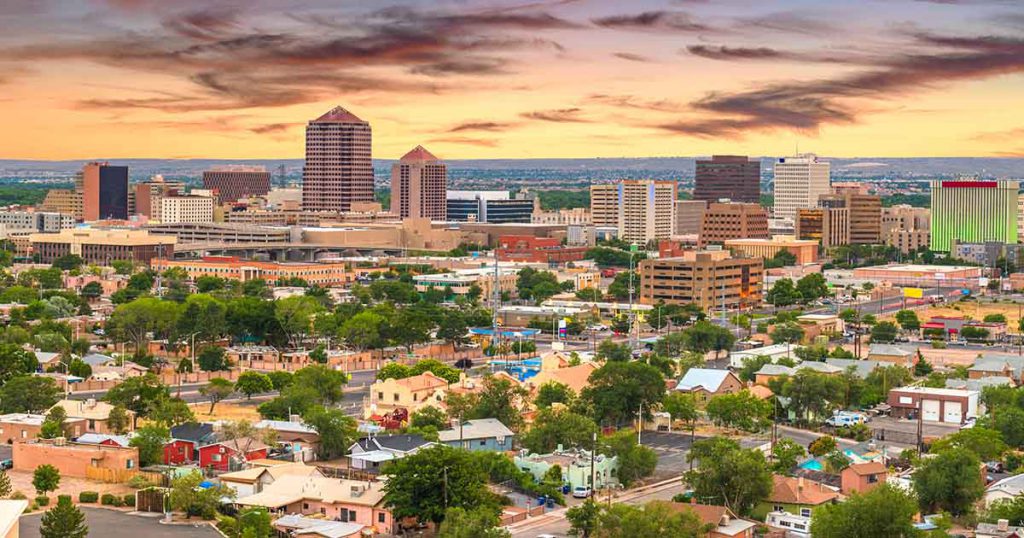 the city of Albuquerque, NM