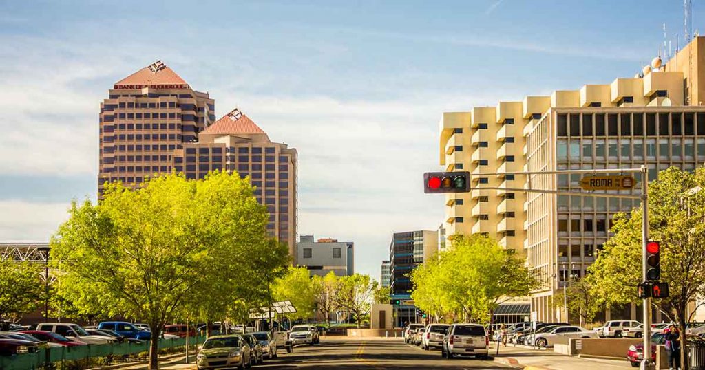 downtown Albuquerque, NM