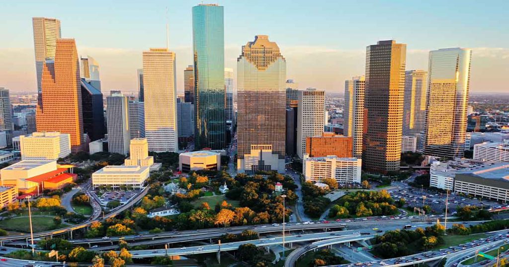 the city of Houston, TX