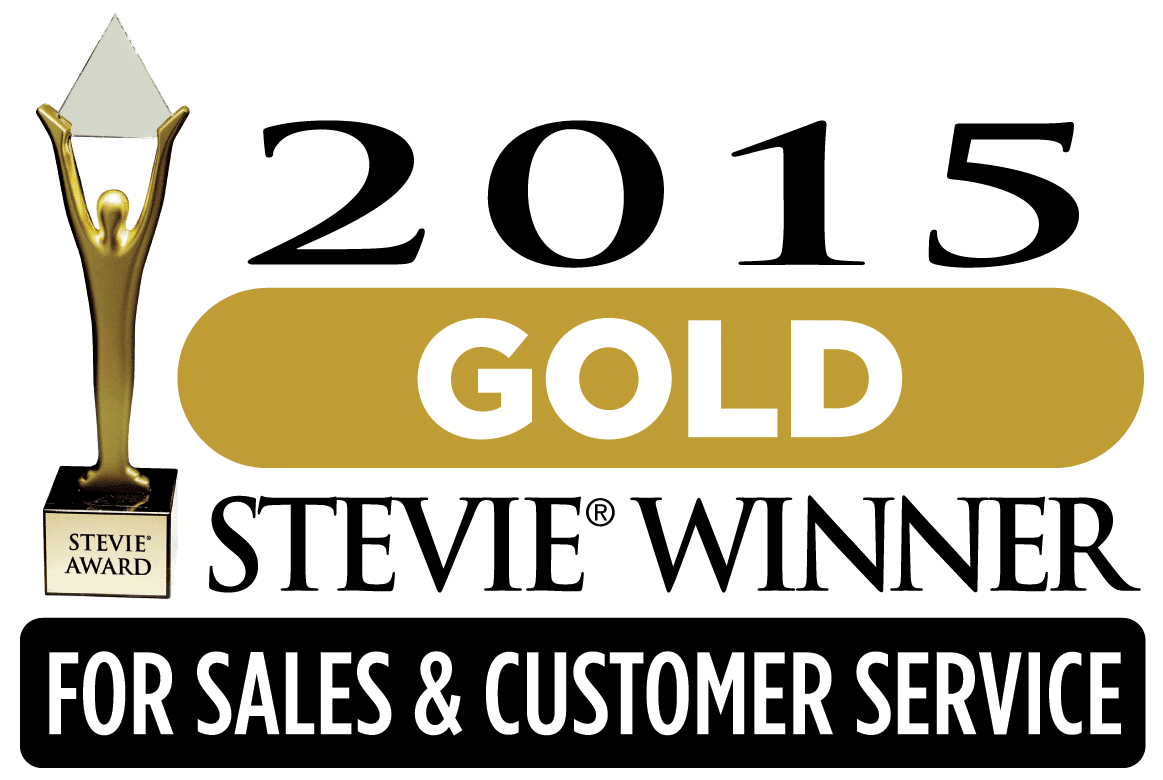 Gold Stevie Award for Customer Service