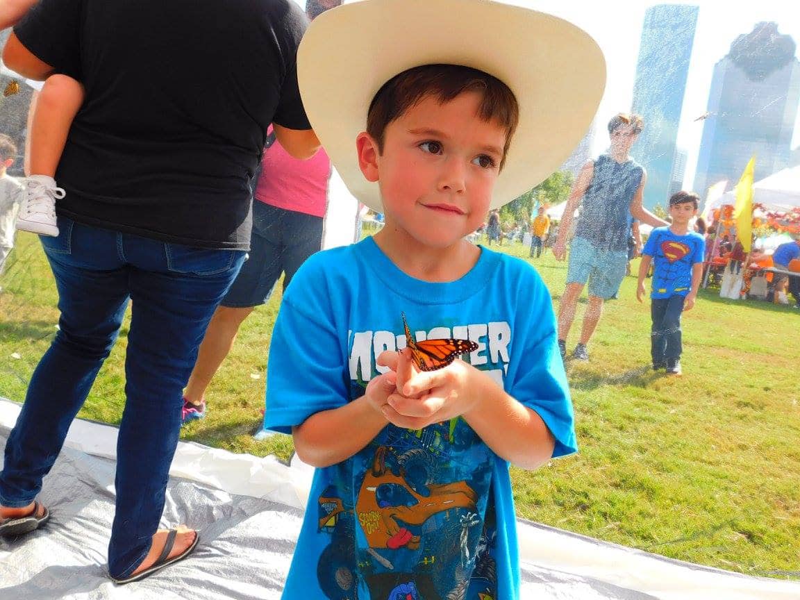 Kids love the fall in Houston when at KBR Day an event just for them