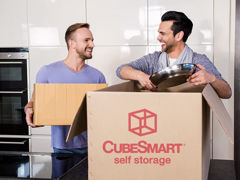 box of essentials - moving