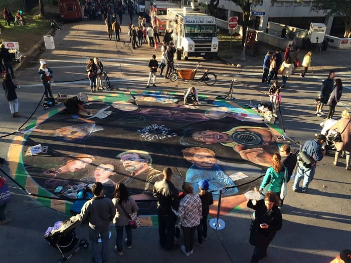Add this to your fall activities list in Houston: a chalk festival