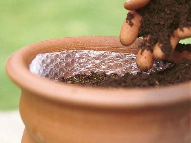 reuse bubble wrap after moving_gardening