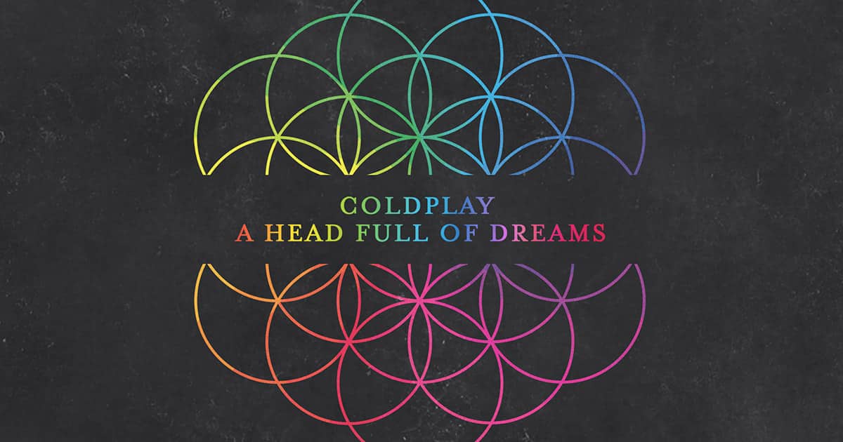 Coldplay's A Head Full of Dreams album art