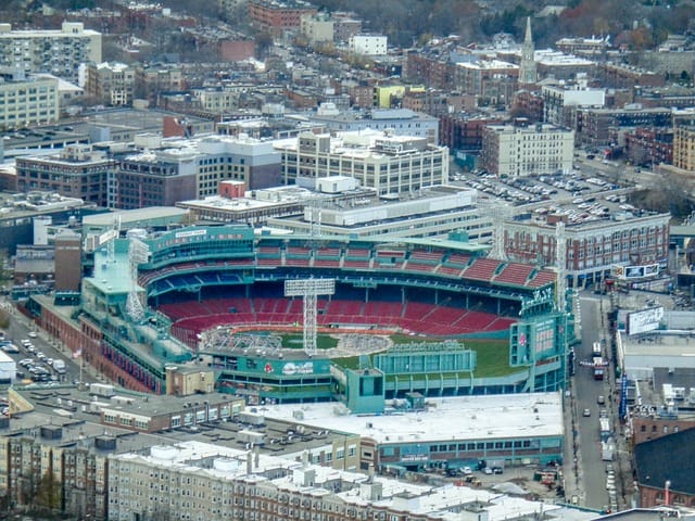fenway park aerial
