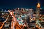 Atlanta skyline at night